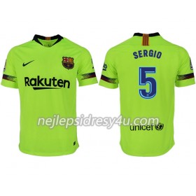 Fotbalový Dres FC Barcelona SERGIO 5 Venkovní 2018/19